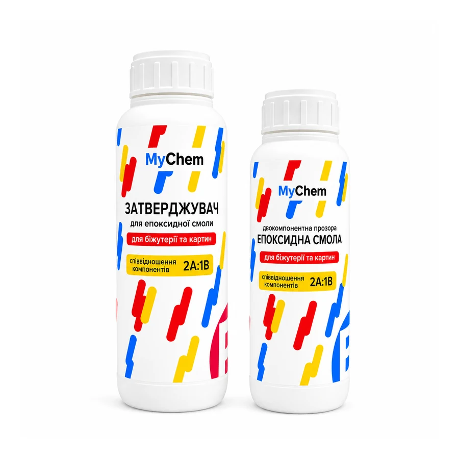 Епоксидна смола для біжутерії та картин MyChem Crystal 0.75 кг